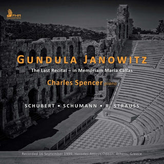 the album cover for Charles Spencer - Last Recital