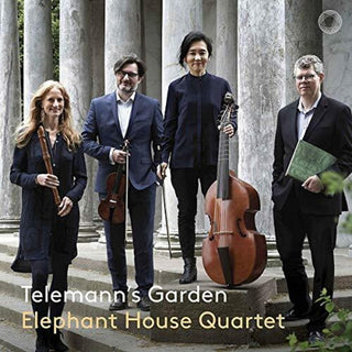 the album cover for Telemann / Elephant House Quartet - Telemann's Garden