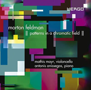 the album cover for Feldman / Mayr / Anissegos - Patterns in a Chromatic Field