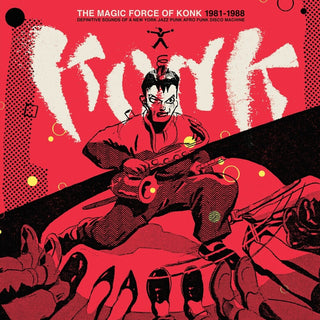 the album cover for Konk - Magic Force Of Konk 1981-1988 [Colored Vinyl] [Limited Edition] (Ofgv)