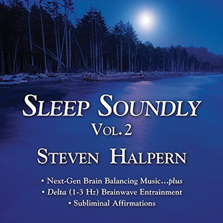 the album cover for Steven Halpern - Sleep Soundly 2