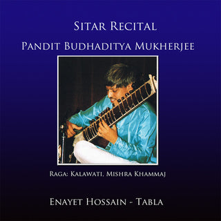 the album cover for Budhadiyta Mukherjee / Hossain,Enayet - Sitar Recital