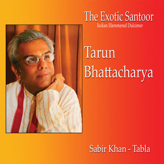 the album cover for Tarun Bhattacharya / Khan,Sabir - The Exotic Santoor