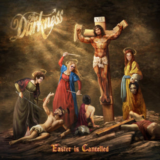 the album cover for The Darkness - Easter Is Cancelled