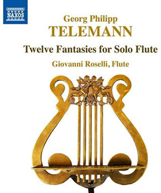 the album cover for Telemann / Roselli - 12 Fantaisies 40: 2-13