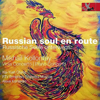 the album cover for Kollontay / Chang - Russian Soul en Route