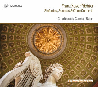 the album cover for Richter - Sinfonias Sonatas & Oboe Concerto