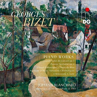 the album cover for Bizet / Blanchard - Piano Works