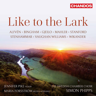 the album cover for Gjeilo / Pike / Phipps - Like to the Lark
