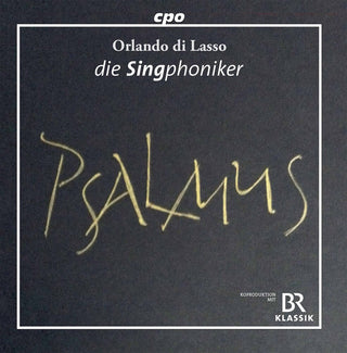the album cover for Lasso / Die Singphoniker - Psalmus