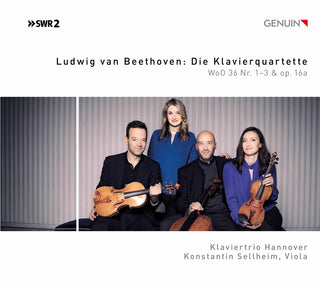 the album cover for Beethoven / Hannover / Sellheim - Die Klavierquartette