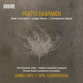 the album cover for Haapanen / Koyama / Slobodeniouk - Flute Concerto