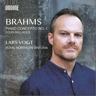 the album cover for Brahms / Vogt / Royal Northern Sinfonia - Piano Concerto 1
