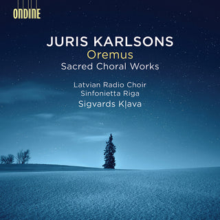 the album cover for Karlsons / Latvian Radio Choir / Klava - Oremus
