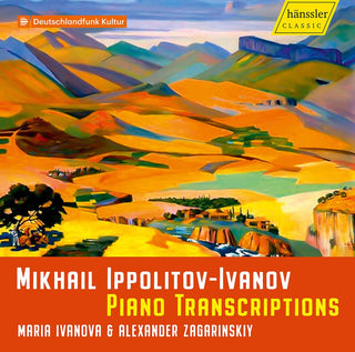 the album cover for Ippolitov-Ivanov / Zagarinskiy - Piano Transcriptions