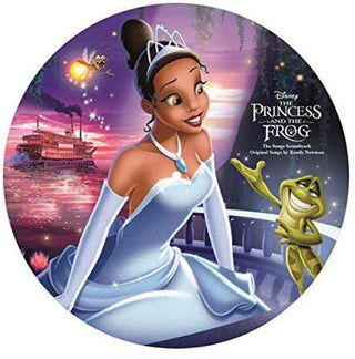 the album cover for Various Artists - The Princess and the Frog: The Songs (Original Soundtrack)