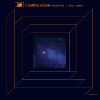 the album cover for Christian Zanesi - Grand Bruit / Stop Horizon