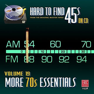 the album cover for Hard To Find 45s On Cd 19 - More 70s / Various - Hard To Find 45s On Cd 19 - More 70's / Various
