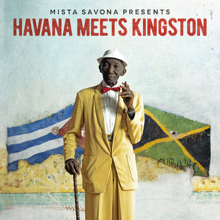 the album cover for Mista Savona - Havana Meets Kingston