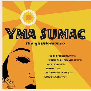 the album cover for Yma Sumac - Quintessence
