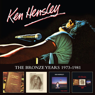 the album cover for Ken Hensley - Bronze Years 1973-1981