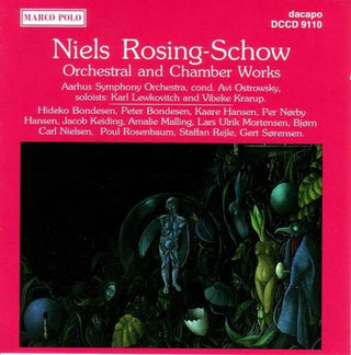 the album cover for N. ROSING-SCHOW - Con Chbr