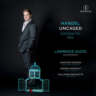 the album cover for Handel / Zazzo / Brachetta - Handel Uncaged