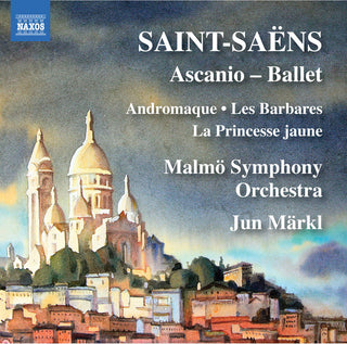 the album cover for Saint-Saens / Malmo Symphony Orch / Markl - Ascanio / Barbares