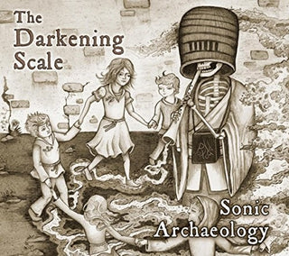 the album cover for Darkening Scale - Sonic Archaeology