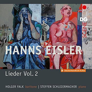the album cover for Hanns Eisler / Falk,Holger / Schleiermacher - Lieder 2