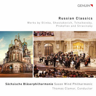 the album cover for Thomas Clamor - Russian Classics