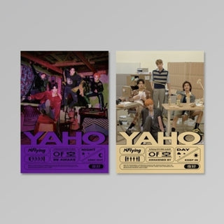 the album cover for NFlying - Yaho (Random Cover) (Incl. 80pg, Envelope, Talk Card, Film Photo + Selfie Card)