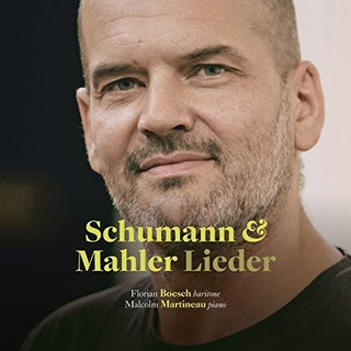 the album cover for Mahler / Boesch / Martineau - Lieder