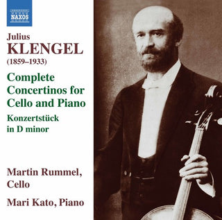 the album cover for Martin Rummel - Concertinos for Cello & Piano