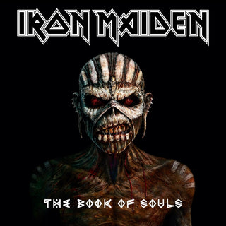 the album cover for Iron Maiden - Book Of Souls