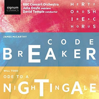 the album cover for David Temple - Codebreaker / Ode to a Nightingale