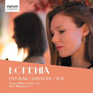 the album cover for Dvorak / Watkins - Works for Violin & Piano