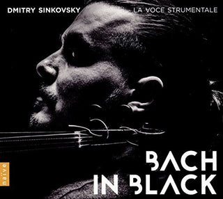 the album cover for J Bach S / Sinkovsky - Bach in Black