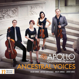 the album cover for Cohen / Detrick / Farias - Ancestral Voices