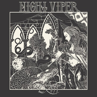 the album cover for Night Viper - Exterminator