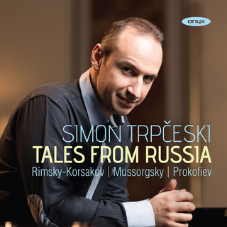 the album cover for Simon Trpceski - Tales From Russia