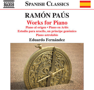the album cover for Paus / Fernandez - Piano Works