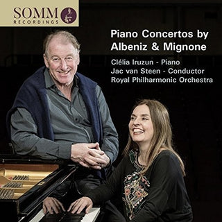 the album cover for Albeniz / Mignone / Iruzun - Piano Concerto By Albeniz & Mignone