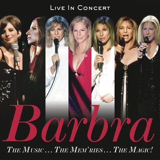 the album cover for Barbra Streisand - The Music...The Mem'ries...The Magic!