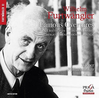 the album cover for Furtwaengler - Famous Overtures  Furtwang, Wiener Philharmoniker