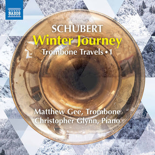 the album cover for Schubert / Gee / Glynn - Trombone Travels 1