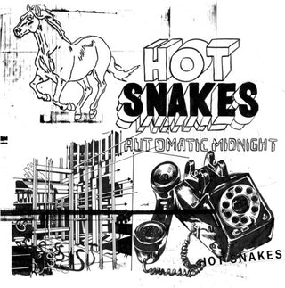 the album cover for Hot Snakes - Automatic Midnight [LP]