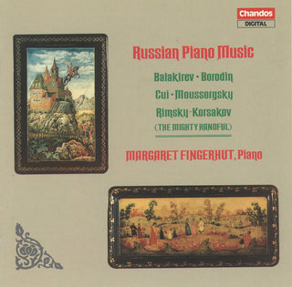 the album cover for Fingerhut / Various - Russian Piano Music Of The Mighty Five