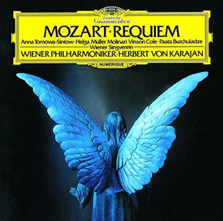 the album cover for Mozart / Herbert Karajan Von - Mozart: Requiem