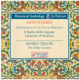 the album cover for Monteverdi / Deller / Deller Consort - Il Ballo Delle Ingrate